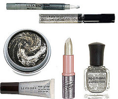 Silver Holiday Makeup Palette