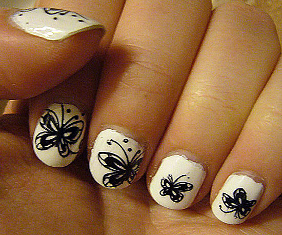 Monochrome Butterfly