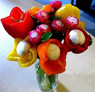 How to Create a DIY Floral Arrangement With Fresh, Edible Vegetables