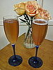 St Germain Pomegranate Sparkling Wine Cocktail