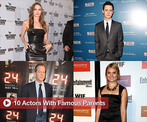 Buzz's 10 Favorite Actors With Famous Parents