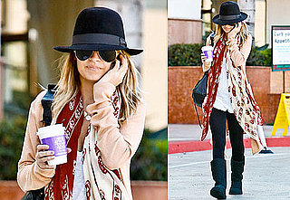 Photos of Nicole Richie Getting Coffee In LA Without Sparrow or Harlow