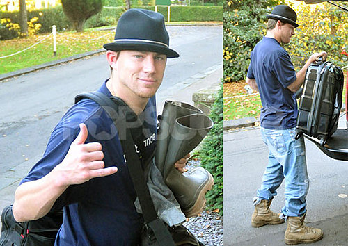 Photos of Channing Tatum Filming Eagle of the Ninth