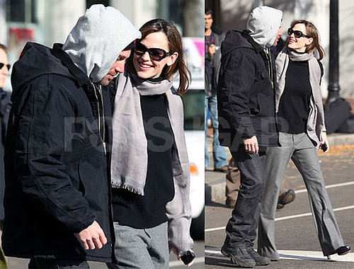 Photos of Ben Affleck And Jennifer Garner Filming The Town