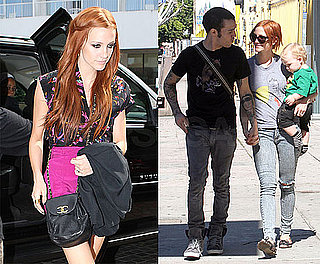 Photos of Pete and Ashlee Shopping with Bronx, and Ashlee Going to a Vogue Photo shoot
