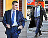 Photos of Matt Damon on Set for The Adjustment Bureau 2009-10-20 09:17:59