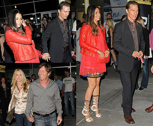 Photos of Matthew McConaughey And Pregnant Camila Alves at a Screening in London 2009-10-22 08:24:06
