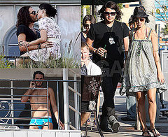 Photos of Katy Perry And Russell Brand Kissing in LA