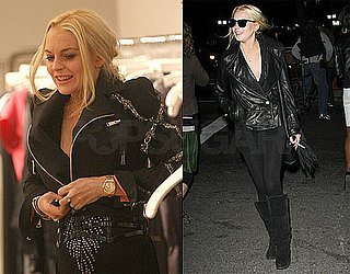 Photos of Lindsay Lohan Shopping in NYC