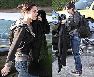 Photos of Kristen Stewart Arriving Home in LA After Wrapping Filming on Eclipse