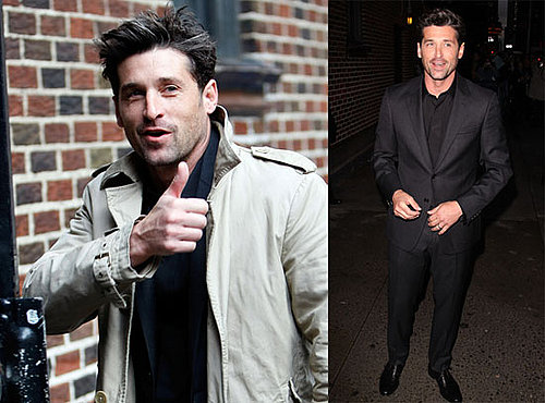 Photos of Patrick Dempsey Leaving the Late Show Studios in NYC