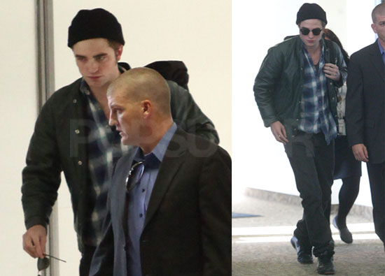 Photos of Rob at LAX