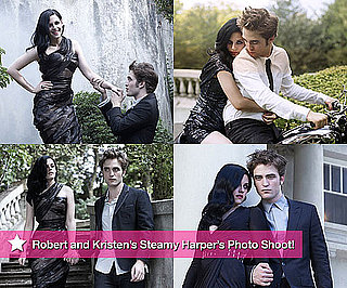 Sneak Peek at Robert and Kristen's Steamy Harper's Photo Shoot! 