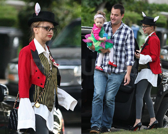 Photos of Nicole and Harlow's Halloween