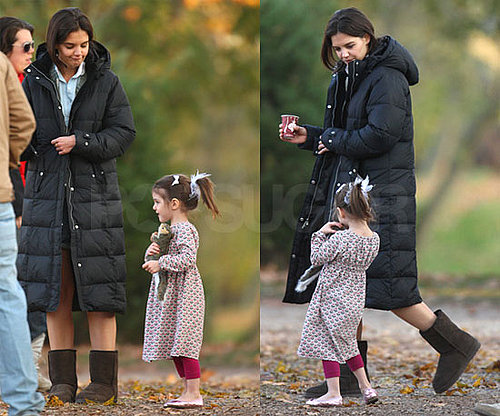 Photos of Katie Holmes and Suri Cruise in Long Island