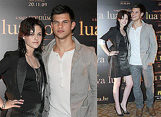 Photos of Kristen Stewart and Taylor Lautner in Brazil for New Moon
