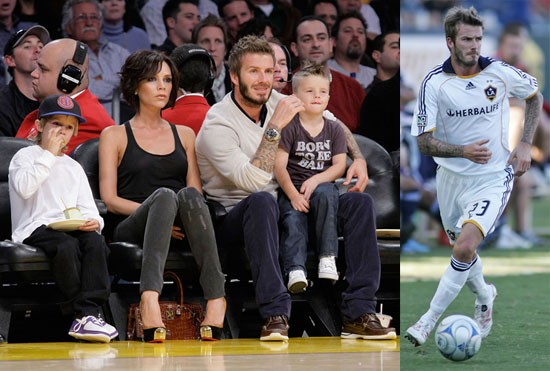 Photos of the Beckhams