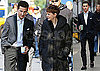 Photos of Shia and Carey on Set