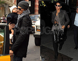 Photos of Halle Berry, Gabriel Aubry And Nahla Aubry in NYC