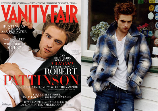 Photos of Robert Pattinson in Vanity Fair