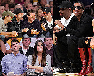 Photos of Jay-Z, Leonardo DiCaprio And Tobey Maguire at The Lakers Vs. Hornets Game; Jay-Z Ready to Have Kids With Beyonce? 2009-11-09 12:30:02