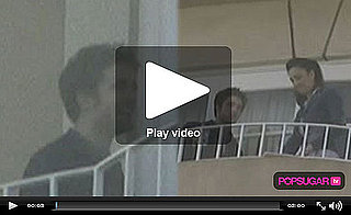 Video of Robert Pattinson Out on His Balcony in LA