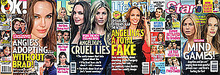 Angelina on Four Weekly Magazine Covers — Is Something Big Going On With Her? 