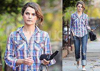 Photos of Keri Russell in Brooklyn After Running an Errand