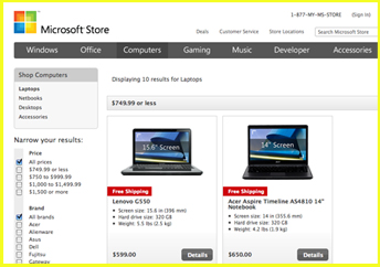 You Can Now Buy Computers From Microsoft's Online Store 