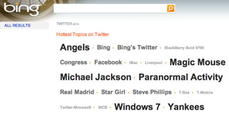Bing and Google to Include Twitter Updates in Search Results 