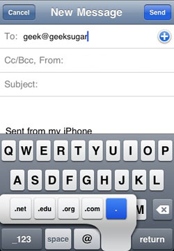 iPhone Typing Shortcuts