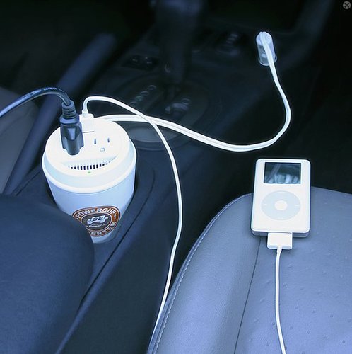 PowerCup Car Charging Station With USB Port