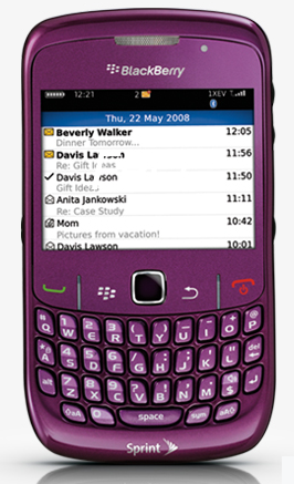 Sprint Announces the New BlackBerry Curve 8530