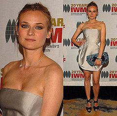 Diane Kruger Attends The International Womens Media Foundations Courage In Journalism Awards Wearing Silver Strapless Dress Diane Kruger Attends The International Womens Media Foundations Courage In Journalism Awards Wearing Silver Strapless Dress