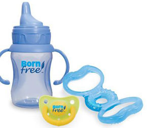 BornFree BPA Bottles and Pacifiers