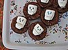 Marshmallow Sprinkle Skulls with Brownies
