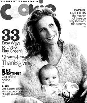 Rachel Griffiths Covers Cookie Magazine's Last November Issue