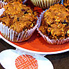 Healthy Recipe: Oatmeal, Dark Chocolate Chip Pumpkin Muffins