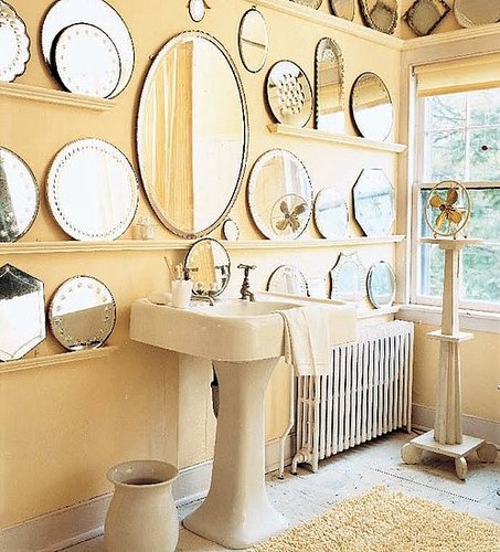 10 Ways to Create a Wall of Mirrors
