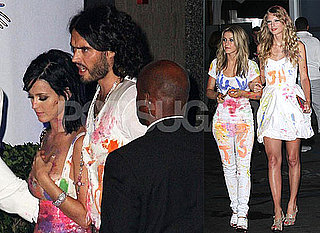 Photos of Russell Brand at Katy Perry's 25th Birthday Party, Taylor Swift at Katy Perry Birthday Party Pictures