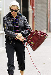 Knitted Beanie Hats in the Style of Sienna Miller