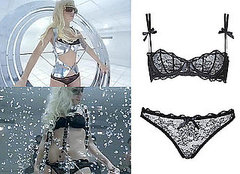 Lady Gaga in Agent Provocateur Lingerie in Love Games Video Lady Gaga in Agent Provocateur Lingerie in Love Games Video
