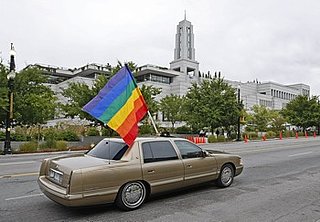 Front Page: Mormons Help Bring Gay Rights to Salt Lake City  