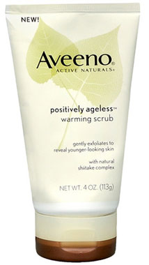 Doing Drugstore: Aveeno Positively Ageless Warming Scrub 
