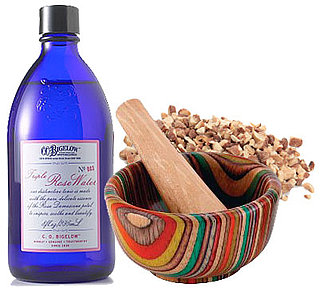 How to Make a Rosewater and Almond Scrub