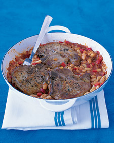 Easy Pork Chop and White Bean Recipe