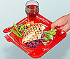 Taylor Gifts Party Plate With Snap-Off Utensils