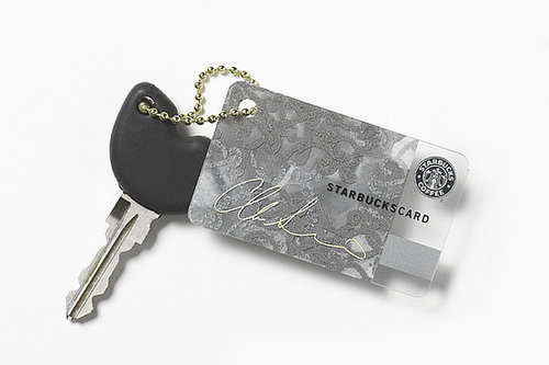 Christian Siriano-Designed Mini Starbucks Card Christian Siriano-Designed Mini Starbucks Card