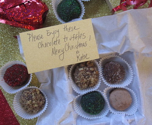 12 Days of Edible Gifts: Chocolate Truffles 12 Days of Edible Gifts: Chocolate Truffles