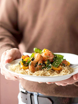Easy Shrimp and Noodle Stir-Fry Recipe Easy Shrimp and Noodle Stir-Fry Recipe
